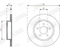JURID Brzdov kotou - 292 mm JRD 563299JC, 563299JC