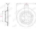 JURID Brzdov kotou - 316 mm JRD 563301JC, 563301JC