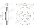 JURID Brzdov kotou - 316 mm JRD 563302JC-1, 563302JC-1