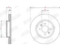 JURID Brzdov kotou - 280 mm JRD 563316JC, 563316JC