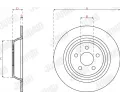JURID Brzdov kotou - 316 mm JRD 563318JC, 563318JC