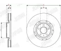 JURID Brzdov� kotou� - 360 mm JRD 563454JC-1, 563454JC-1