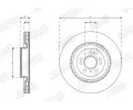 JURID Brzdov� kotou� - 350 mm JRD 563482JC-1, 563482JC-1