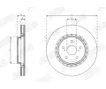 JURID Brzdov� kotou� - 328 mm JRD 563619JC-1, 563619JC-1