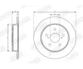 JURID Brzdov kotou - 281 mm JRD 563628JC, 563628JC