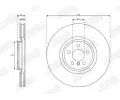 JURID Brzdov kotou - 360 mm JRD 563668JC-1, 563668JC-1