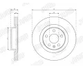 JURID Brzdov kotou - 296 mm JRD 563679JC, 563679JC