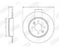 JURID Brzdov kotou - 260 mm JRD 563691JC, 563691JC