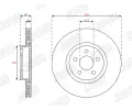 JURID Brzdov kotou - 320 mm JRD 563697JC, 563697JC