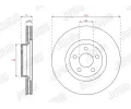 JURID Brzdov kotou - 316 mm JRD 563702JC, 563702JC
