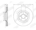 JURID Brzdový kotouč - 340 mm JRD 563718JC, 563718JC