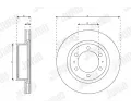 JURID Brzdov kotou - 319 mm JRD 563726JC, 563726JC