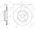JURID Brzdov kotou - 317 mm JRD 563745JC, 563745JC
