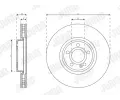 JURID Brzdov kotou - 330 mm JRD 563754JC-1, 563754JC-1