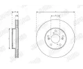 JURID Brzdový kotouč JRD 563860J, 563860J