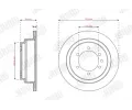 JURID Brzdový kotouč - 330 mm JRD 563864J-1, 563864J-1