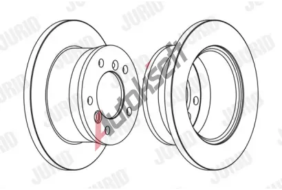 JURID Brzdov kotou PREMIER - 272 mm JRD 567761J, 567761