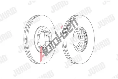 JURID Brzdov kotou - 276 mm JRD 569231J, 569231J