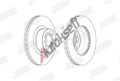 JURID Brzdov kotou - 290 mm JRD 569252J, 569252J