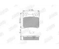Sada brzdov�ch desti�ek&nbsp;JURID&nbsp;&dash;&nbsp;JRD 571435J
