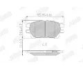 Sada brzdov�ch desti�ek&nbsp;JURID&nbsp;&dash;&nbsp;JRD 572554J