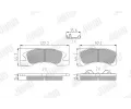 JURID Sada brzdov�ch desti�ek&nbsp;&dash;&nbsp;JRD 572615J