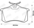JURID Sada brzdovch destiek PREMIER JRD 573032J, 573032J