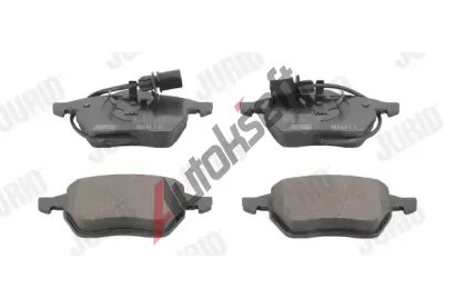 JURID Sada brzdov�ch desti�ek Jurid WHITE JRD 573037JC, 573037JC