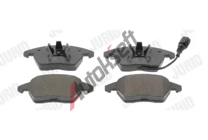 JURID Sada brzdov�ch desti�ek Jurid WHITE JRD 573128JC, 573128JC