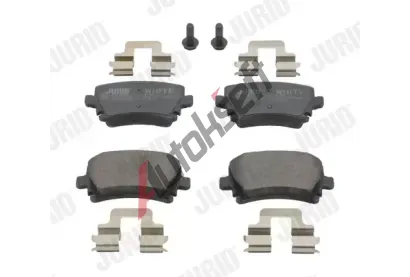 JURID Sada brzdovch destiek Jurid WHITE JRD 573158JC, 573158JC