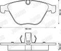 JURID Sada brzdov�ch desti�ek Jurid White Low Dust JRD 573210JC, 573210JC