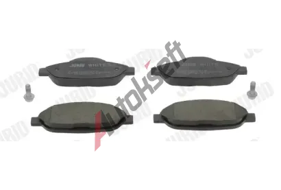 JURID Sada brzdov�ch desti�ek Jurid WHITE JRD 573241JC, 573241JC