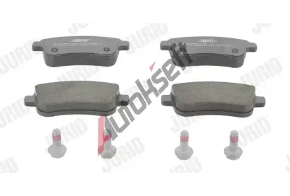 JURID Sada brzdových destiček PREMIER JRD 573286J, 573286J JURID Sada brzdových destiček PREMIER JRD 573286J, 573286J