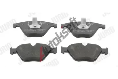 JURID Sada brzdov�ch desti�ek Jurid WHITE JRD 573305JC, 573305JC