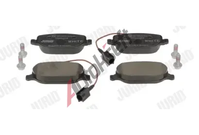 JURID Sada brzdových destiček Jurid WHITE JRD 573348JC, 573348JC JURID Sada brzdových destiček Jurid WHITE JRD 573348JC, 573348JC