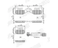 Sada brzdovch destiek JURID ‐ JRD 573410J