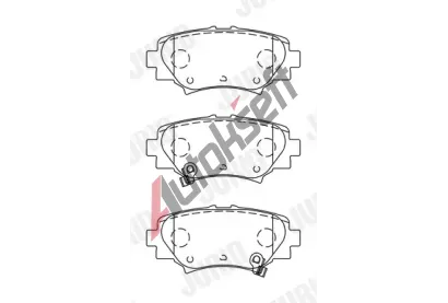 JURID Sada brzdovch destiek JRD 573614J, 573614J