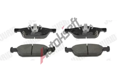 JURID Sada brzdových destiček JRD 573670J, 573670J JURID Sada brzdových destiček JRD 573670J, 573670J