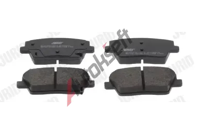 JURID Sada brzdových destiček JRD 573875J, 573875J JURID Sada brzdových destiček JRD 573875J, 573875J
