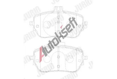 JURID Sada brzdov�ch desti�ek JRD 573883J, 573883J