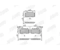JURID Sada brzdov�ch desti�ek&nbsp;&dash;&nbsp;JRD 573957J