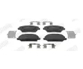 Sada brzdovch destiek JURID ‐ JRD 574057J