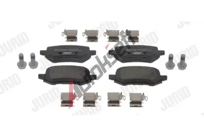 JURID Sada brzdových destiček JRD 574109J, 574109J JURID Sada brzdových destiček JRD 574109J, 574109J