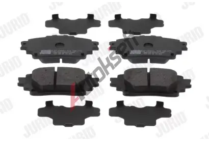 JURID Sada brzdových destiček JRD 574212J, 574212J JURID Sada brzdových destiček JRD 574212J, 574212J