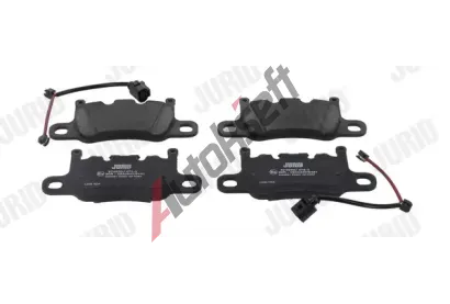 JURID Sada brzdových destiček JRD 574230J, 574230J JURID Sada brzdových destiček JRD 574230J, 574230J