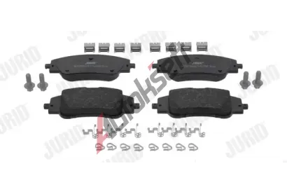 JURID Sada brzdových destiček JRD 574238J, 574238J JURID Sada brzdových destiček JRD 574238J, 574238J