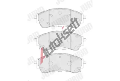 JURID Sada brzdov�ch desti�ek JRD 575114J, 575114J