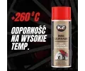K2 BRAKE CALIPER PAINT 400 ml ČERVENÁ - barva na brzdové třmeny a bubny K2 L346CE, L346CE