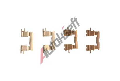 KAMOKA Sada psluenstv obloen kotouov brzdy KAM 1130007, 1130007