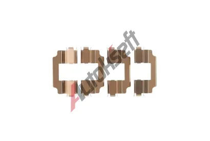 KAMOKA Sada p��slu�enstv� oblo�en� kotou�ov� brzdy KAM 1130062, 1130062